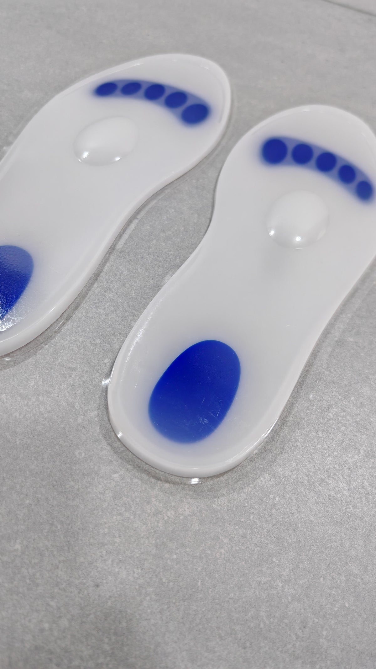 ✨ Plantilla Ortopédica Entera de Silicona - Punto Azul ✂️ ¡TALLA ÚNICA