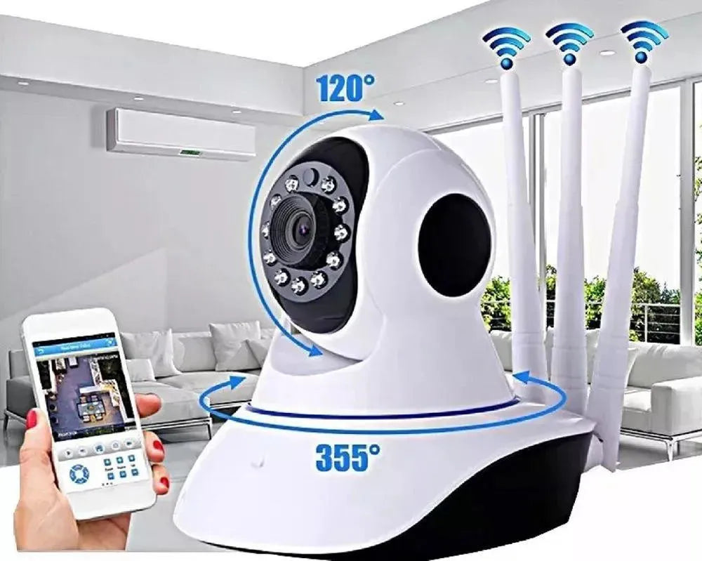Máxima Seguridad para Tu Familia con vision nocturna y Conexión Estable