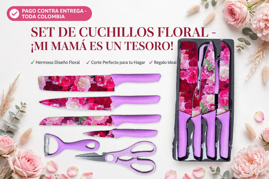 Juego de Cuchillos Antiadherentes